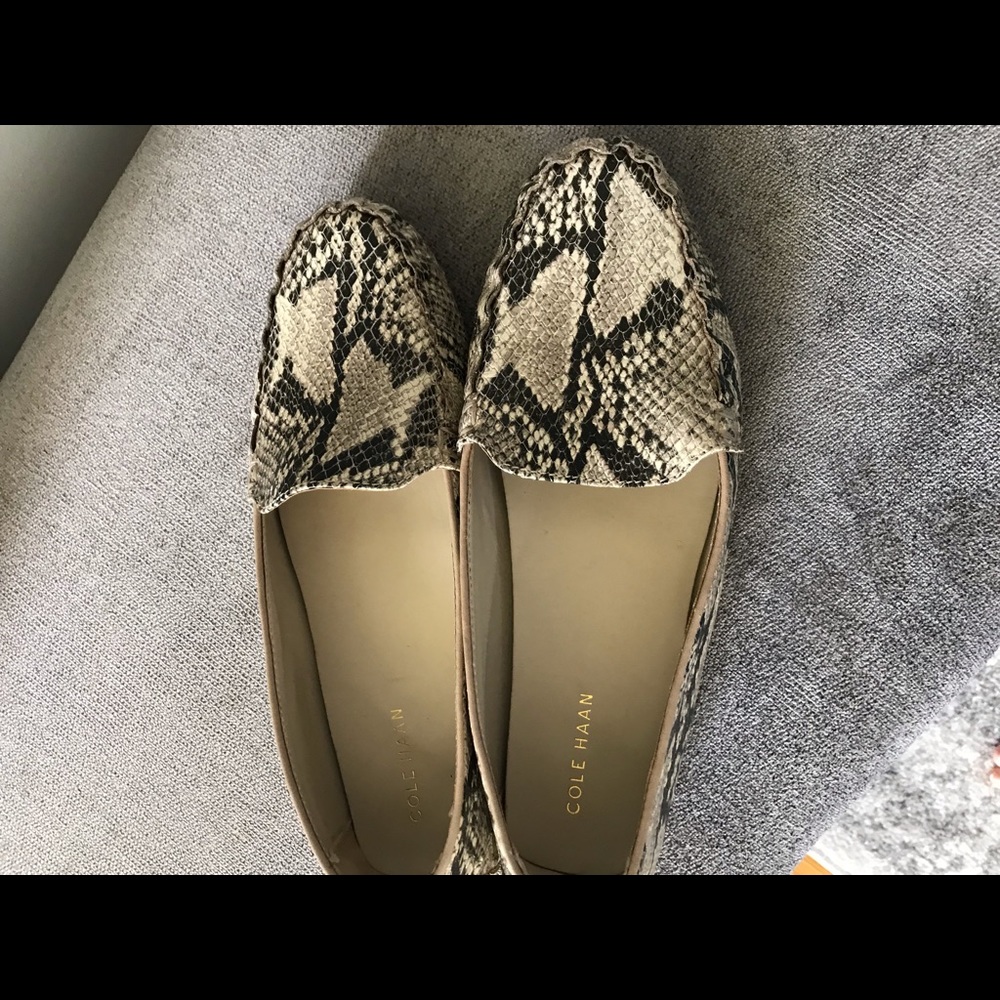 Cole Haan Snake loafers. NEW!